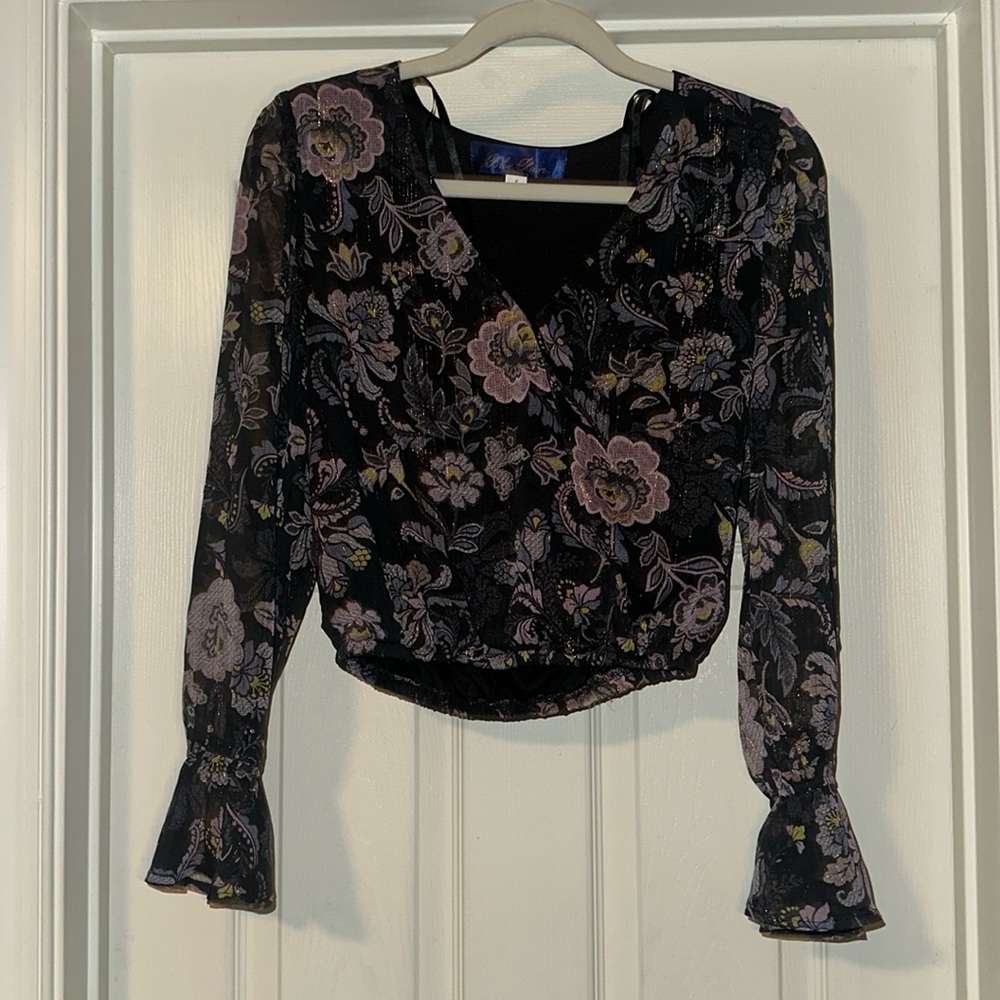 Blue Rain Blouse